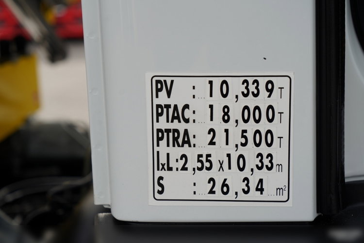 Iveco 180E25 / 4X2 / SKRZYNIOWY 7, 5m + HDS HYVA HB150X MAX UDŹWIG 5 200KG / STEROWNIE RADIOWE  / ROTATOR / AUTOMAT  zdjęcie 39