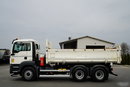 MAN TGS 26.400 / 6X4 / 2 STRONNA WYWROTKA / HYDROBURTA / AUTOMAT / EURO 6 zdjęcie 16