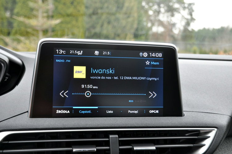 Peugeot 3008 1.5HDI(131KM) Virtual Led Panorama Skóry Android Kamera360 Alu18"ASO zdjęcie 31