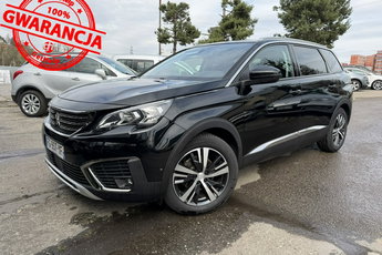 Peugeot 5008 Klimatronic 2-stref, Asystenci, Hak, 7 osobowy, CarPlay/AndroidAuto