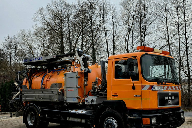 MAN 19.332 KAISER Combi / Recykling WUKO RECYKLING do zbierania odpadów / Separator Asenizacyjny zdjęcie 18