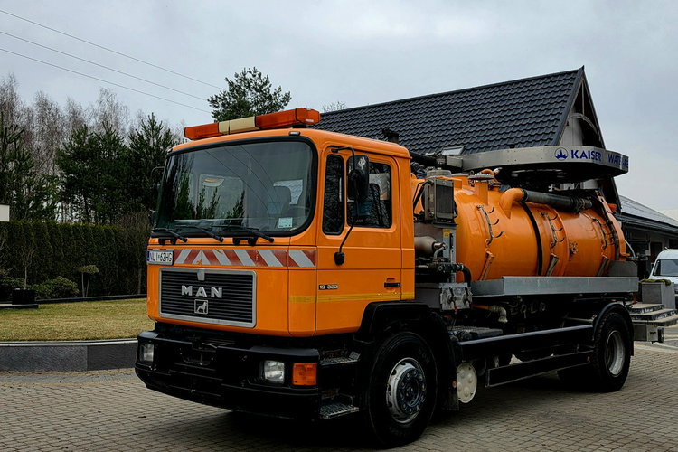 MAN 19.332 KAISER Combi / Recykling WUKO RECYKLING do zbierania odpadów / Separator Asenizacyjny zdjęcie 3