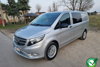 Mercedes Vito 2.2 CDI Brygadówka / Klima / Kamera / Alu / 5 miejsc / FV23% / Zadbany