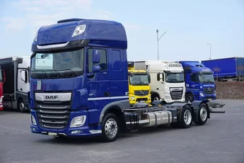 DAF XF / 480 / ACC / EURO 6 / SSC / MEGA / BDF / 7.82 M / RETARDER / OŚ SKRĘTNA