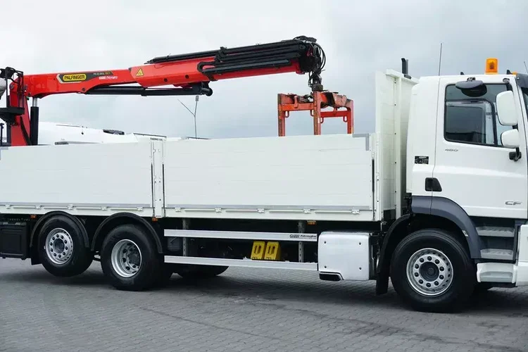 DAF CF / 480 / 6 X 2 / SKRZYNIOWY + HDS / PALFINGER PK 22 001L / OŚ SKRĘTNA / CHWYTAK zdjęcie 17