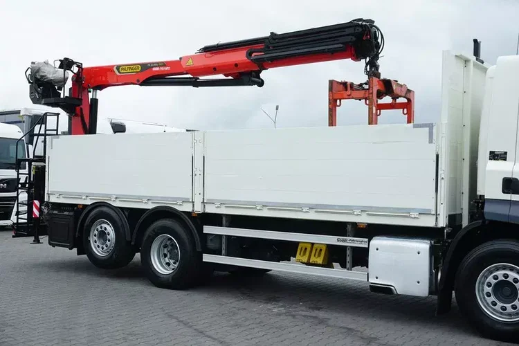 DAF CF / 480 / 6 X 2 / SKRZYNIOWY + HDS / PALFINGER PK 22 001L / OŚ SKRĘTNA / CHWYTAK zdjęcie 36