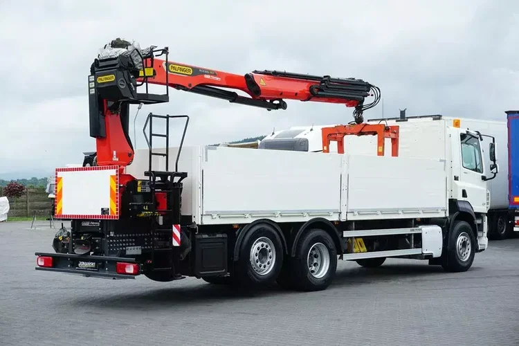 DAF CF / 480 / 6 X 2 / SKRZYNIOWY + HDS / PALFINGER PK 22 001L / OŚ SKRĘTNA / CHWYTAK zdjęcie 7