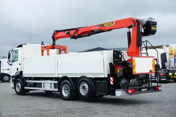 DAF CF / 480 / 6 X 2 / SKRZYNIOWY + HDS / PALFINGER PK 22 001L / OŚ SKRĘTNA / CHWYTAK zdjęcie 8