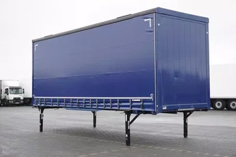 MAN KRONE / ZABUDOWA / BDF / FIRANKA / DŁ. 7.7 M / 19 PALET / MEGA