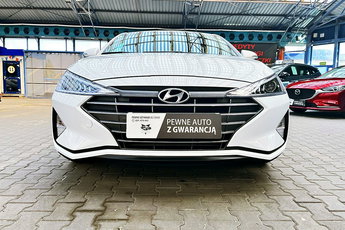 Hyundai Elantra 1.6 16V Moc:128KM LED+Navi+Kamera GWARANCJA Krajowy Bezwyp 1-WŁ. FV23% 4x2