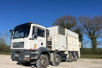 MAN TGA 35.440 8x4 / Koparka próżniowa SB-106