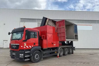 MAN TGS 35.440 8x4 / Koparka próżniowa MTS SB299