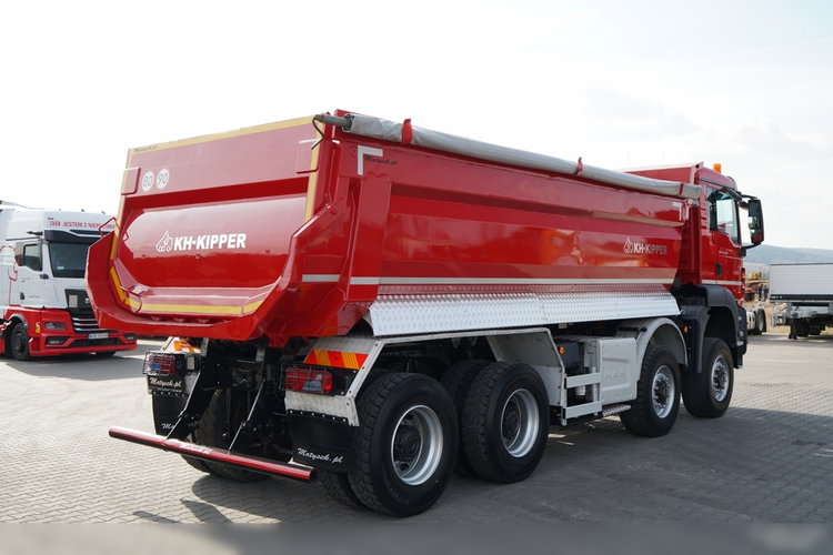 MAN TGS 41.480 / 8X8 / WYWROTKA TYLNOZSYPOWA / KH KIPPER / AUTOMAT / EURO 6 zdjęcie 12