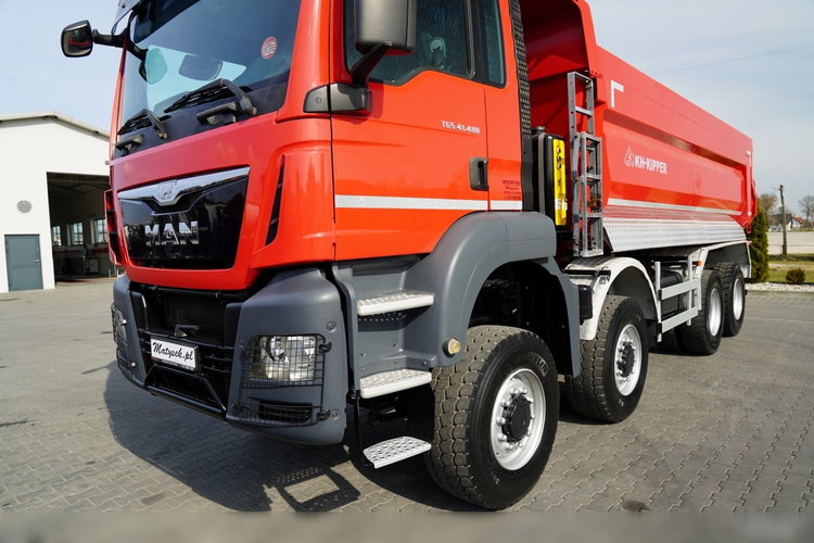 MAN TGS 41.480 / 8X8 / WYWROTKA TYLNOZSYPOWA / KH KIPPER / AUTOMAT / EURO 6 zdjęcie 17