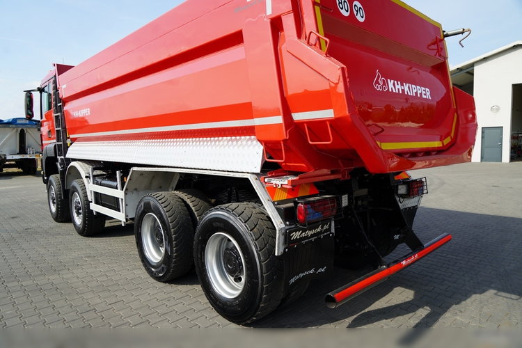 MAN TGS 41.480 / 8X8 / WYWROTKA TYLNOZSYPOWA / KH KIPPER / AUTOMAT / EURO 6 zdjęcie 19