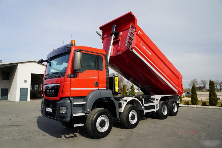 MAN TGS 41.480 / 8X8 / WYWROTKA TYLNOZSYPOWA / KH KIPPER / AUTOMAT / EURO 6 zdjęcie 2