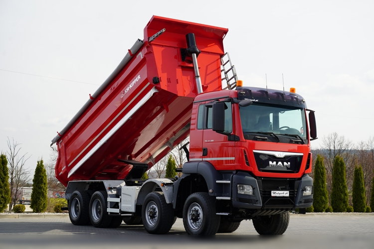 MAN TGS 41.480 / 8X8 / WYWROTKA TYLNOZSYPOWA / KH KIPPER / AUTOMAT / EURO 6 zdjęcie 7
