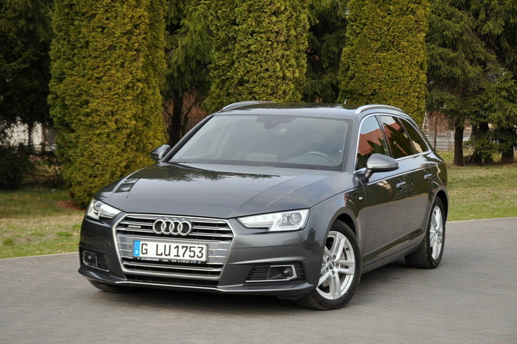 Audi A4 2.0TDI(190KM) 2xS-Line Radar Xenon Led Navi El.Klapa Skóry Alu17"ASO zdjęcie 9