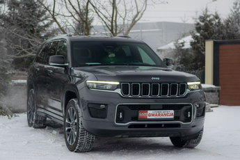 Jeep Grand Cherokee Jeep Grand Cherokee 5.7 V8 - Benzyna + LPG Overland , pneumatyka, Mci