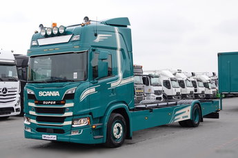 Scania G 280  / BDF /  RAMA  7.7 M / RETARDER /  SOLÓWKA / SKÓRY /  EURO 6 