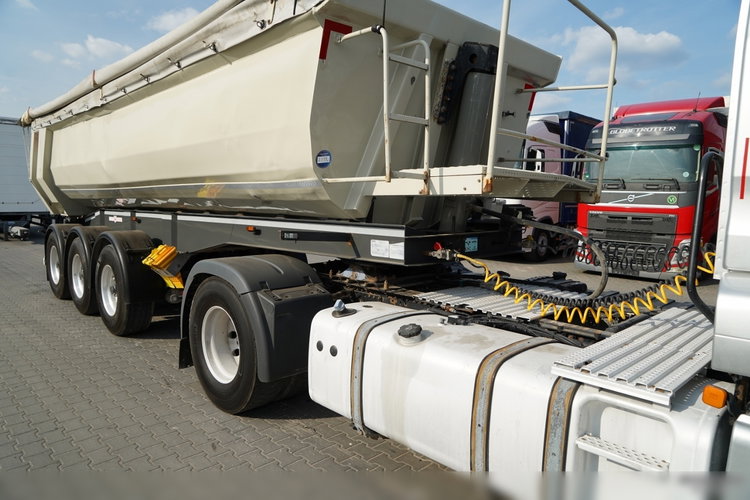 MAN TGS 18.400 / ZESTAW / HYDRAULIKA / + WYWROTKA ALUMINIOWA / 26 M3 / 4 500 KG / ALUFELGI / 2017 R zdjęcie 14