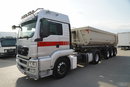 MAN TGS 18.400 / ZESTAW / HYDRAULIKA / + WYWROTKA ALUMINIOWA / 26 M3 / 4 500 KG / ALUFELGI / 2017 R zdjęcie 2