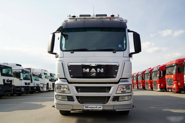 MAN TGS 18.400 / ZESTAW / HYDRAULIKA / + WYWROTKA ALUMINIOWA / 26 M3 / 4 500 KG / ALUFELGI / 2017 R zdjęcie 8