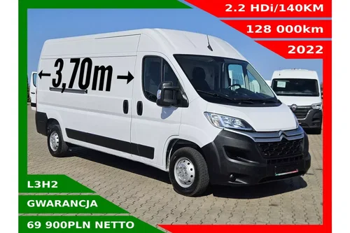 Citroen Jumper L3H2 69900zł NETTO 2.2HDi/140KM