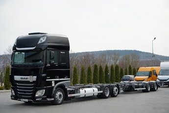 DAF XF 480 / BDF / 6X2 / ZESTAW TANDEM / SSC / KLIMA POSTOJOWA / OŚ PODNOSZONA / WECON