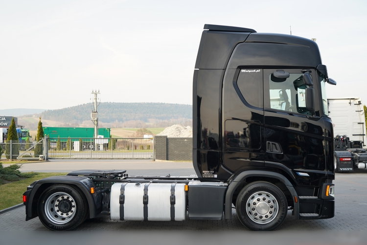 Scania S 500 / RETARDER / LOW DECK / MEGA / BAKI 1 400 L / KLIMA POSTOJOWA / PO ZŁOTYM KONTRAKCIE SERWISOWYM / zdjęcie 9