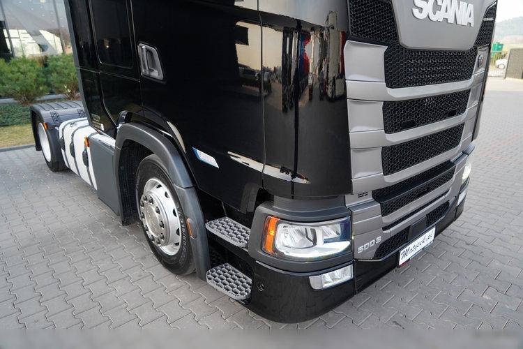 Scania S 500 / RETARDER / LOW DECK / MEGA / BAKI 1 400 L / KLIMA POSTOJOWA / PO ZŁOTYM KONTRAKCIE SERWISOWYM / zdjęcie 10