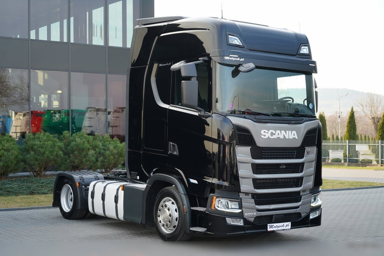 Scania S 500 / RETARDER / LOW DECK / MEGA / BAKI 1 400 L / KLIMA POSTOJOWA / PO ZŁOTYM KONTRAKCIE SERWISOWYM / zdjęcie 2