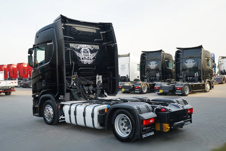Scania S 500 / RETARDER / LOW DECK / MEGA / BAKI 1 400 L / KLIMA POSTOJOWA / PO ZŁOTYM KONTRAKCIE SERWISOWYM / zdjęcie 7