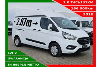 Ford transit-custom L2H2 54999zł NETTO 2.0TdCi/131KM