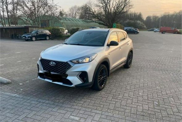 Hyundai Tucson Lift 1.6GDI N-Line ledy bi xenon skóry Navi kamera 1wl zamiana 1.r.gwa zdjęcie 5