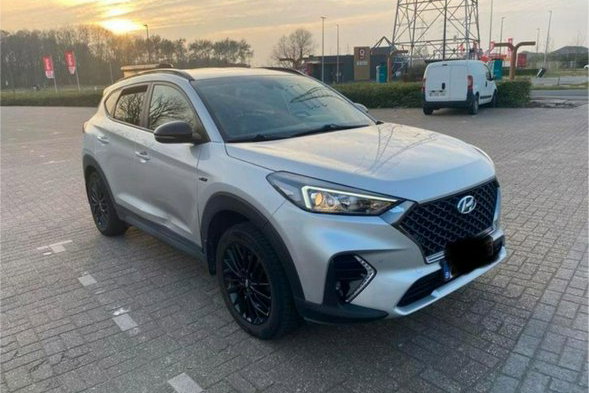 Hyundai Tucson Lift 1.6GDI N-Line ledy bi xenon skóry Navi kamera 1wl zamiana 1.r.gwa zdjęcie 7