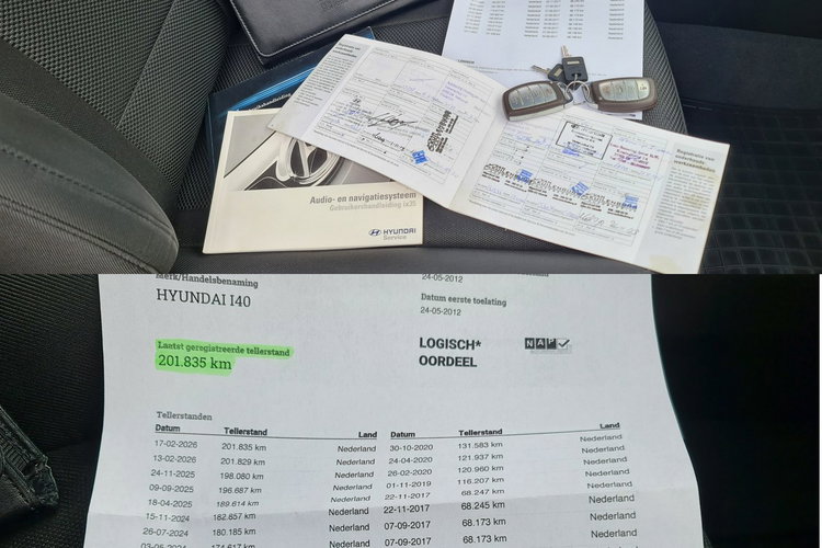 Hyundai i40 2.0 GDI 177KM # Automat # NAVI # Climatronic # Kamera # Śliczny zdjęcie 28