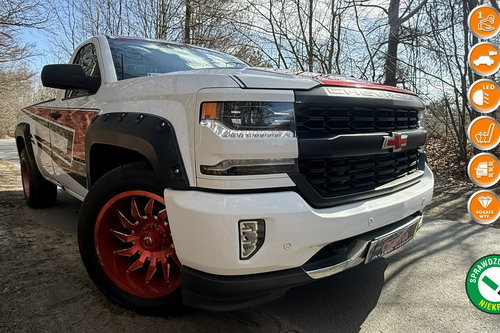 Chevrolet Silverado 5.3v8 Turbo 502KM ledy bi xenon skóry Tuning zamiana 1.r.gwar. F-kt 23