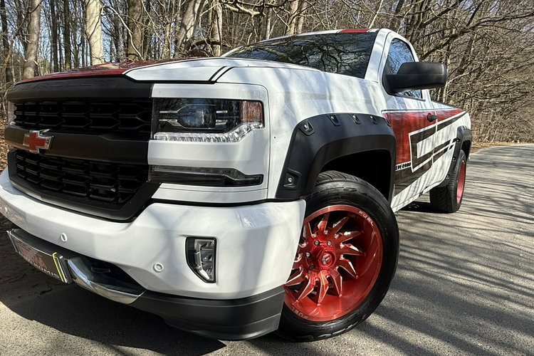 Chevrolet Silverado 5.3v8 Turbo 502KM ledy bi xenon skóry Tuning zamiana 1.r.gwar. F-kt 23 zdjęcie 3