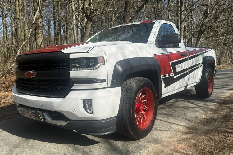 Chevrolet Silverado 5.3v8 Turbo 502KM ledy bi xenon skóry Tuning zamiana 1.r.gwar. F-kt 23 zdjęcie 8