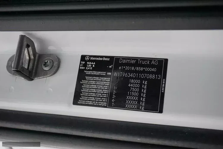 Mercedes ACTROS / 1845 / E 6 / MP 5 / I - COOL / RETARDER / BOGATA WERSJA zdjęcie 11