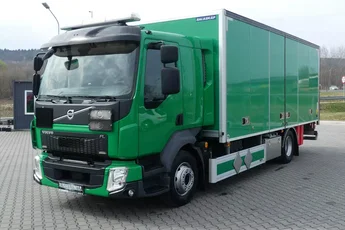 Volvo FL 16.250 / EURO 6 / KONTENER + WINDA / OTWIERANY BOK /