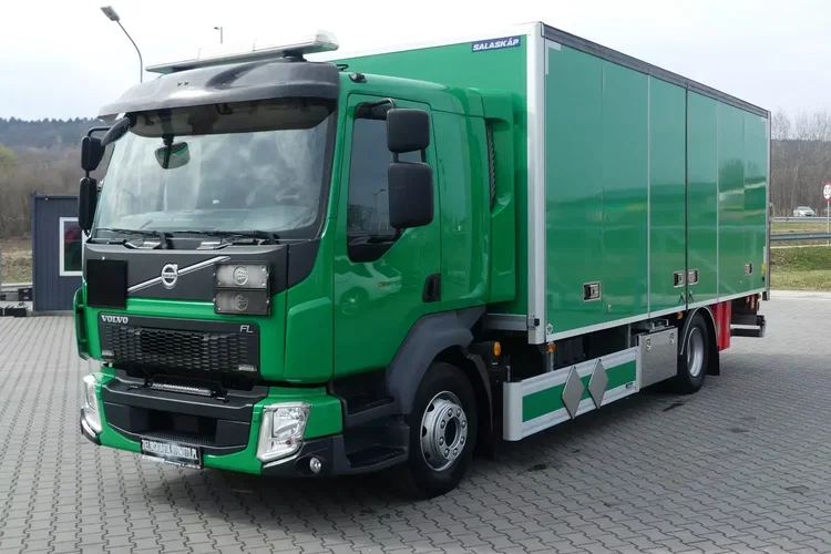 Volvo FL 16.250 / EURO 6 / KONTENER + WINDA / OTWIERANY BOK / zdjęcie 1