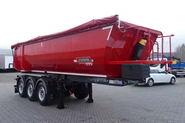 JANMIL WYWROTKA 25m3/ RYNNA / FABRYCZNIE NOWA / STALOWA / zdjęcie 11