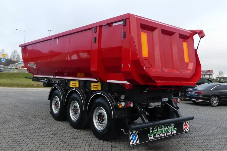 JANMIL WYWROTKA 25m3/ RYNNA / FABRYCZNIE NOWA / STALOWA / zdjęcie 6