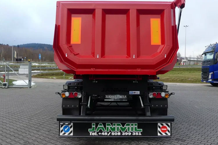 JANMIL WYWROTKA 25m3/ RYNNA / FABRYCZNIE NOWA / STALOWA / zdjęcie 7