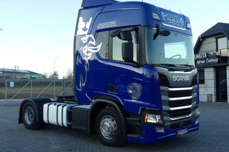 Scania R450 / EURO 6 BEZ EGR / RETARDER / STANDARD / AUTOMAT / zdjęcie 9