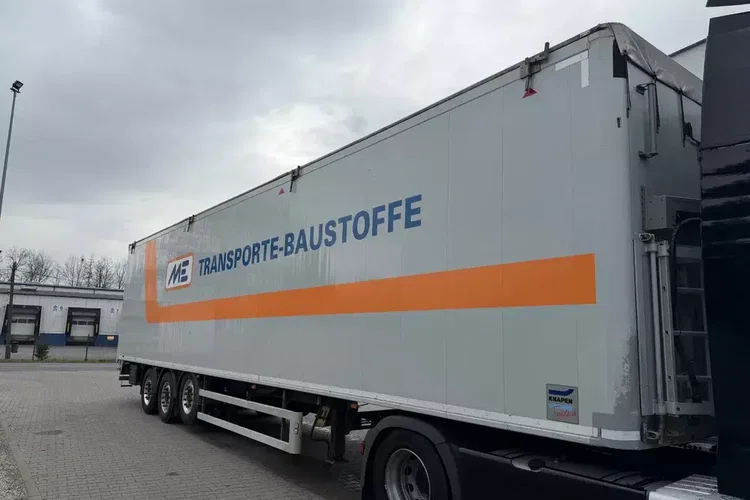 KNAPEN K100, Ruchoma podłoga 92m3, Podłoga 10 mm zdjęcie 5