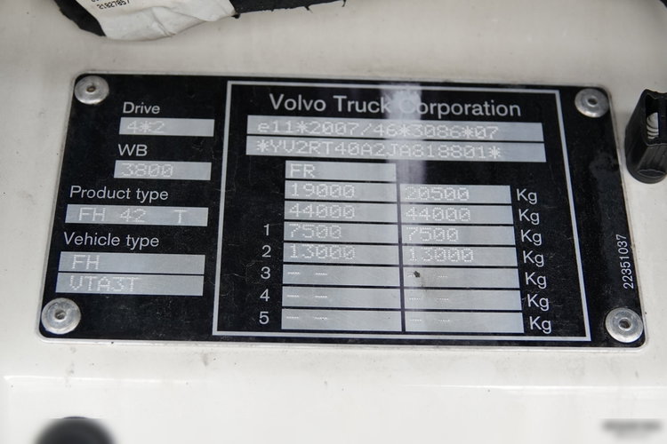 Volvo FH 500 / KLIMATYZACJA POSTOJOWA / I-SHIFT /  zdjęcie 38