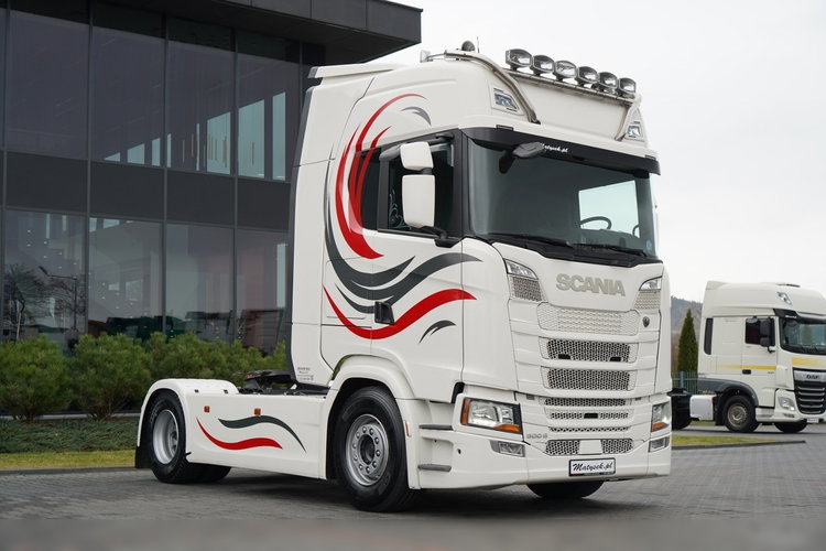 Scania S 500 / RETARDER / KLIMATYZACJA POSTOJOWA / OPONY 100% / EURO 6 zdjęcie 1